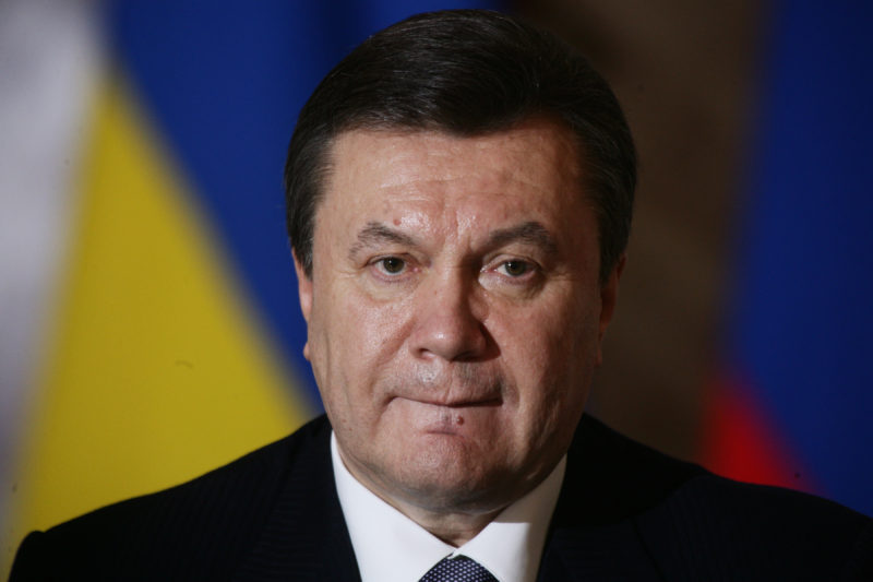 Ukrainian President Viktor Yanukovych Visits Moscow